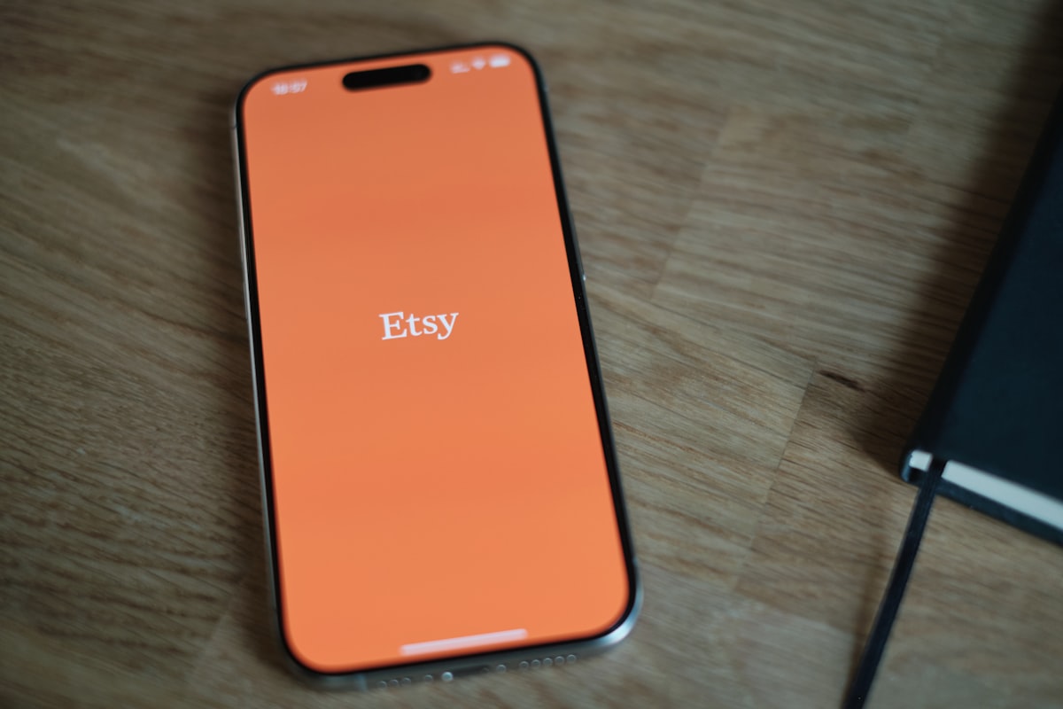 Handmade craft goods on a table — dropshipping on Etsy